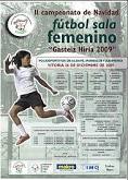 ¡¡¡ V edición del Torneo Femenino de Navidad de Fútbol sala " Gasteiz Hiria " ¡ Ultimas plazas !